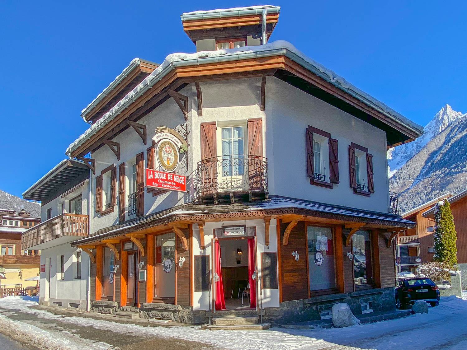 Immeuble centre ville Chamonix