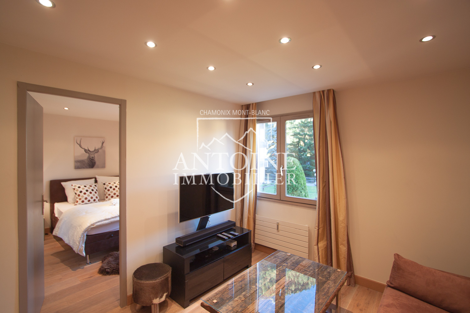 Séjour appartement à vendre Chamonix Séjour appartement à vendre Chamonix