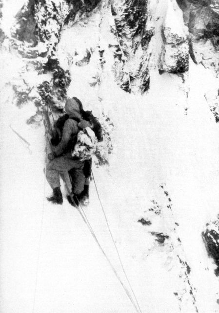 Alpinisme en montagne enneigÃ©e